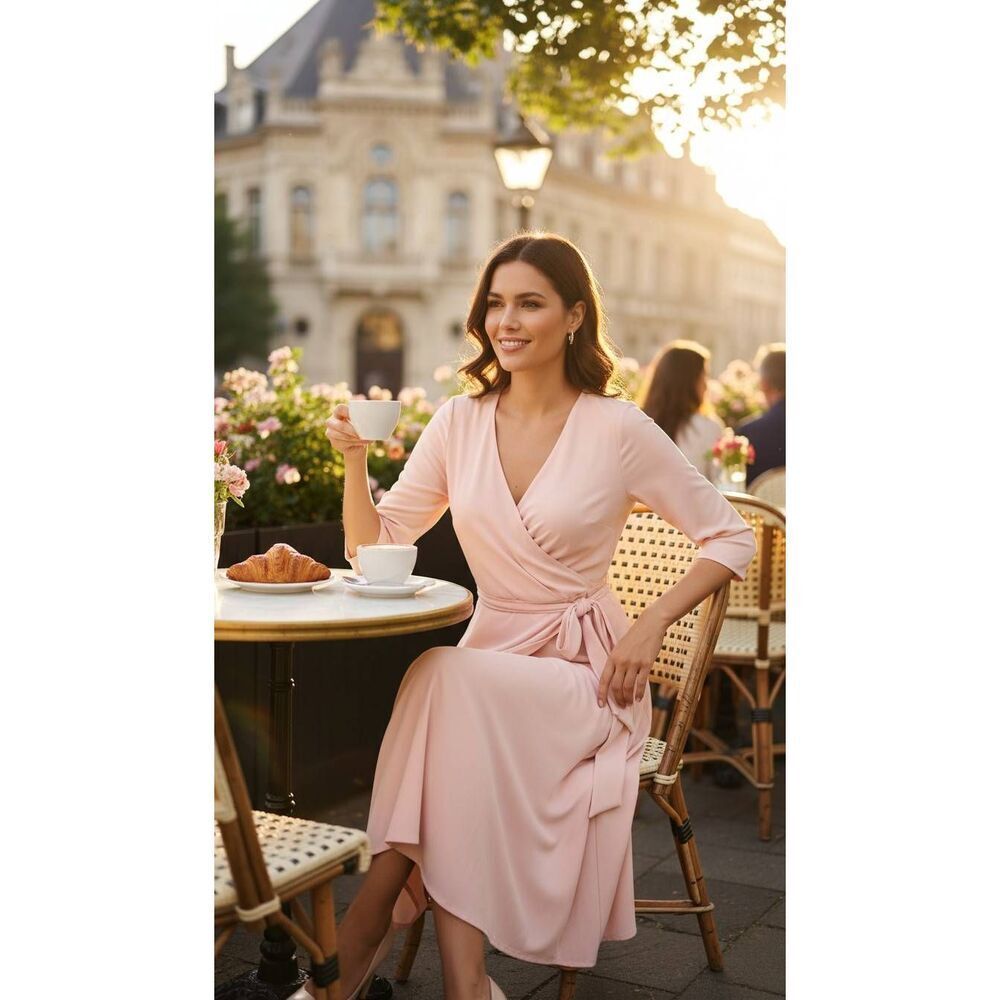 Ralph Lauren Black Label wrap dress